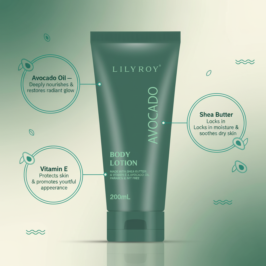 Lilyroy Avocado Body Lotion - Callouts