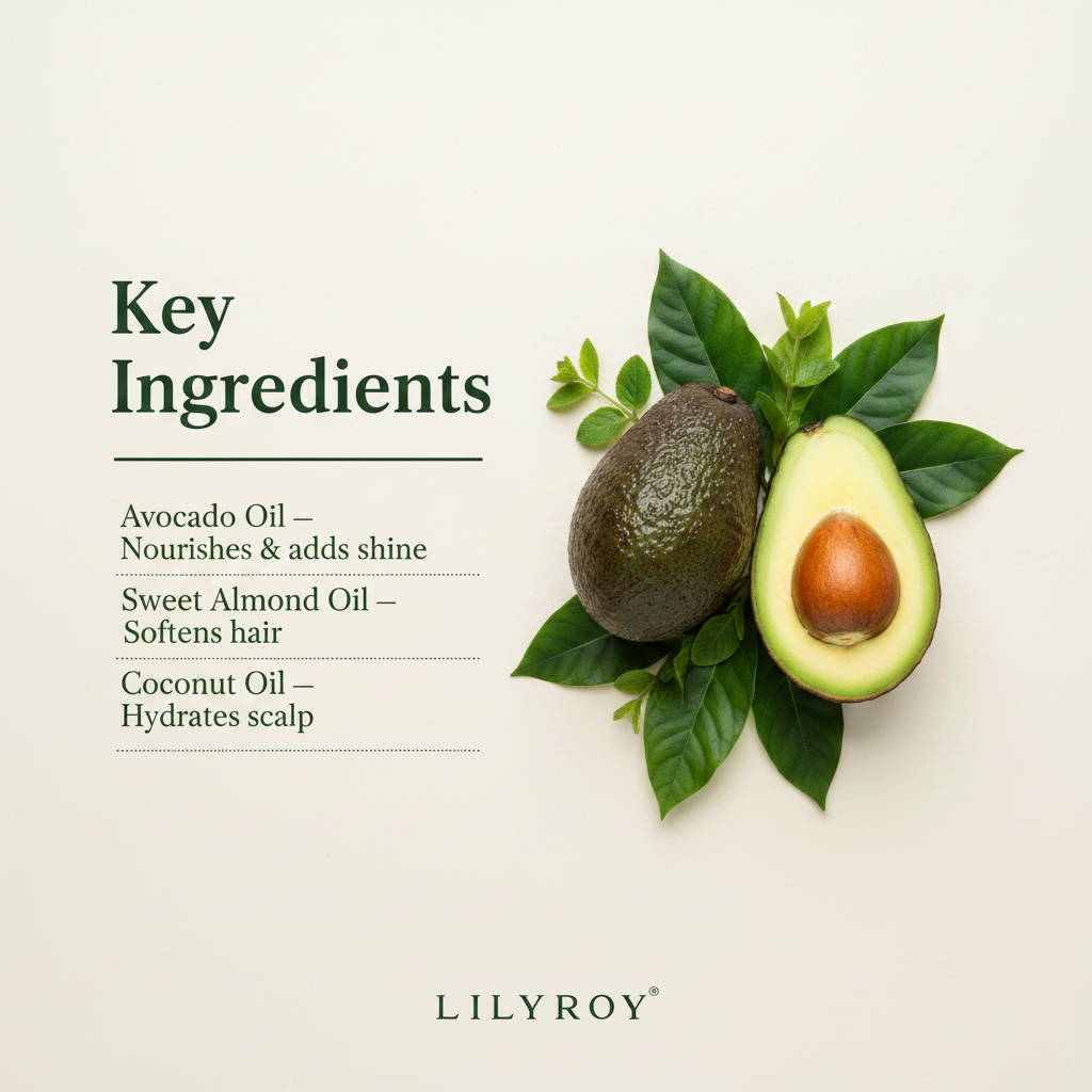 Lilyroy Avocado Shampoo - Ingredients
