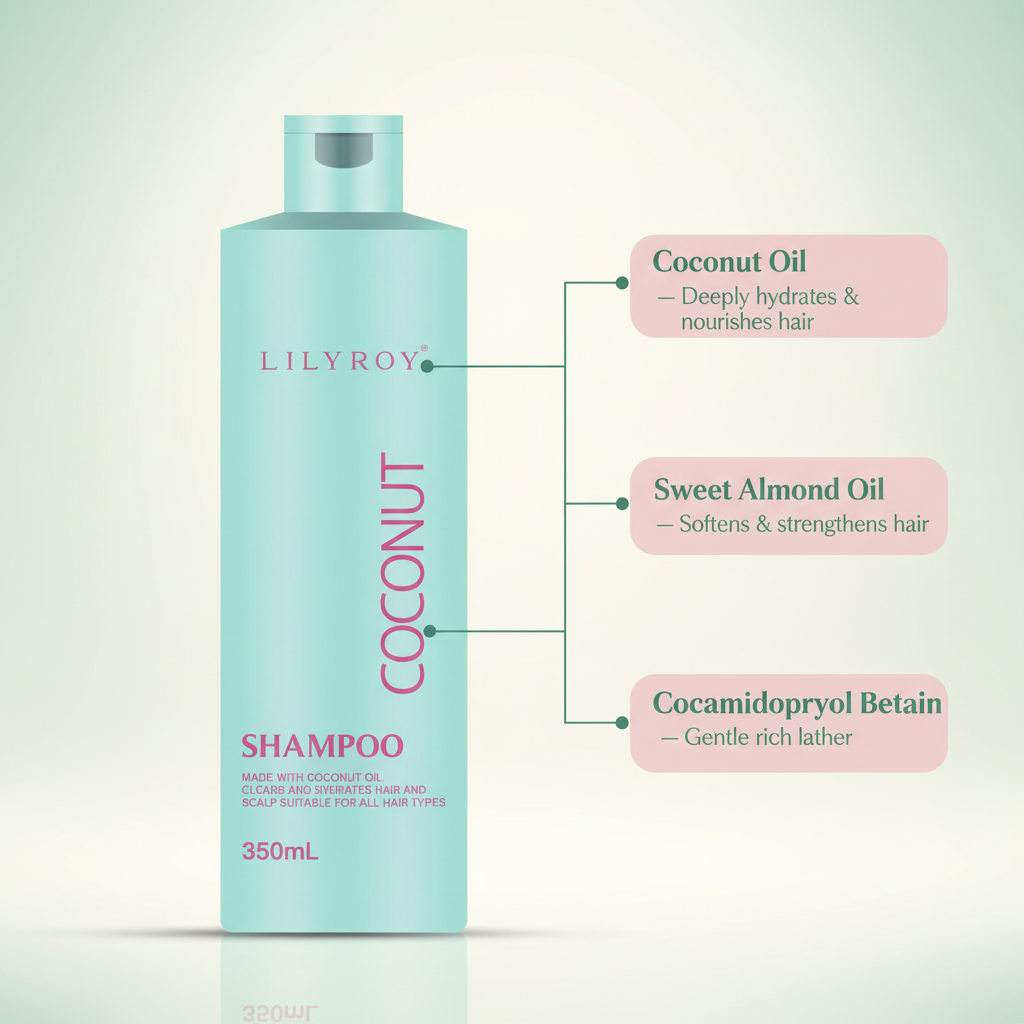 Lilyroy Coconut Shampoo - Callouts