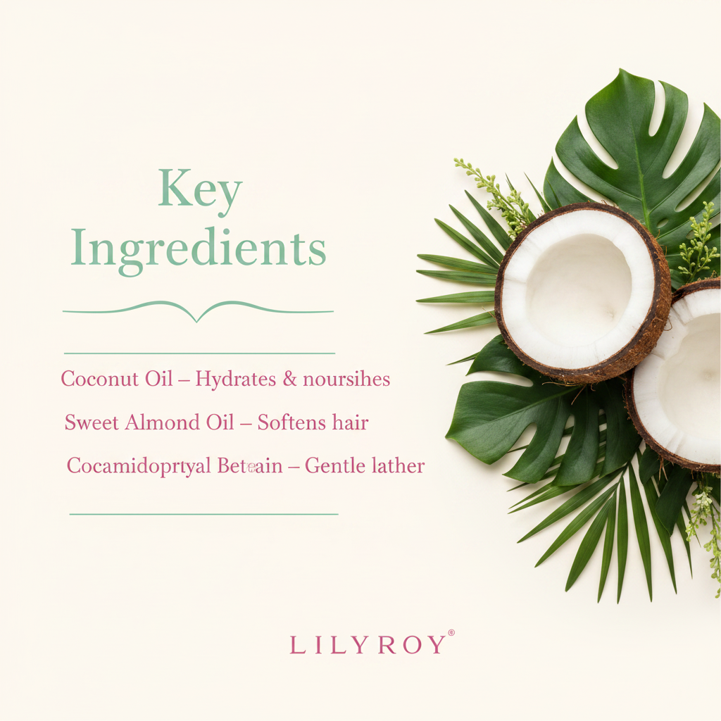 Lilyroy Coconut Shampoo - Ingredients
