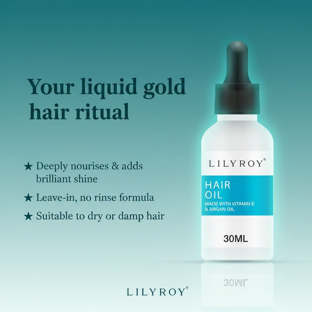 Lilyroy Hair Oil Argan Oil - Features