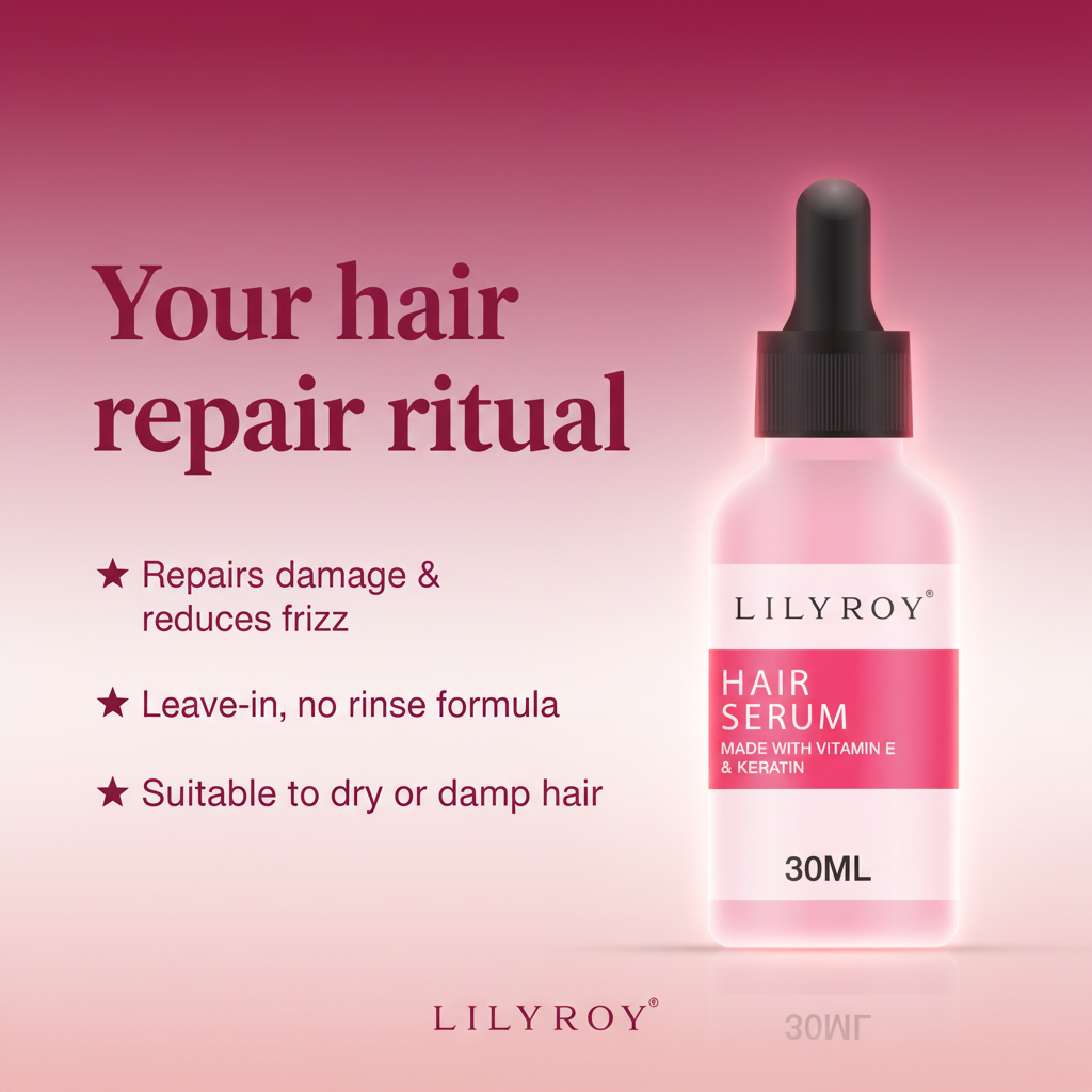 Lilyroy Hair Serum Keratin - Features