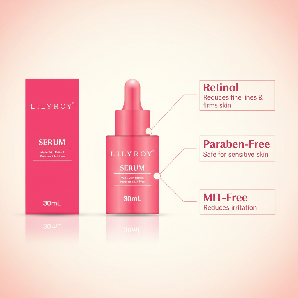 Lilyroy Retinol Serum - Callouts