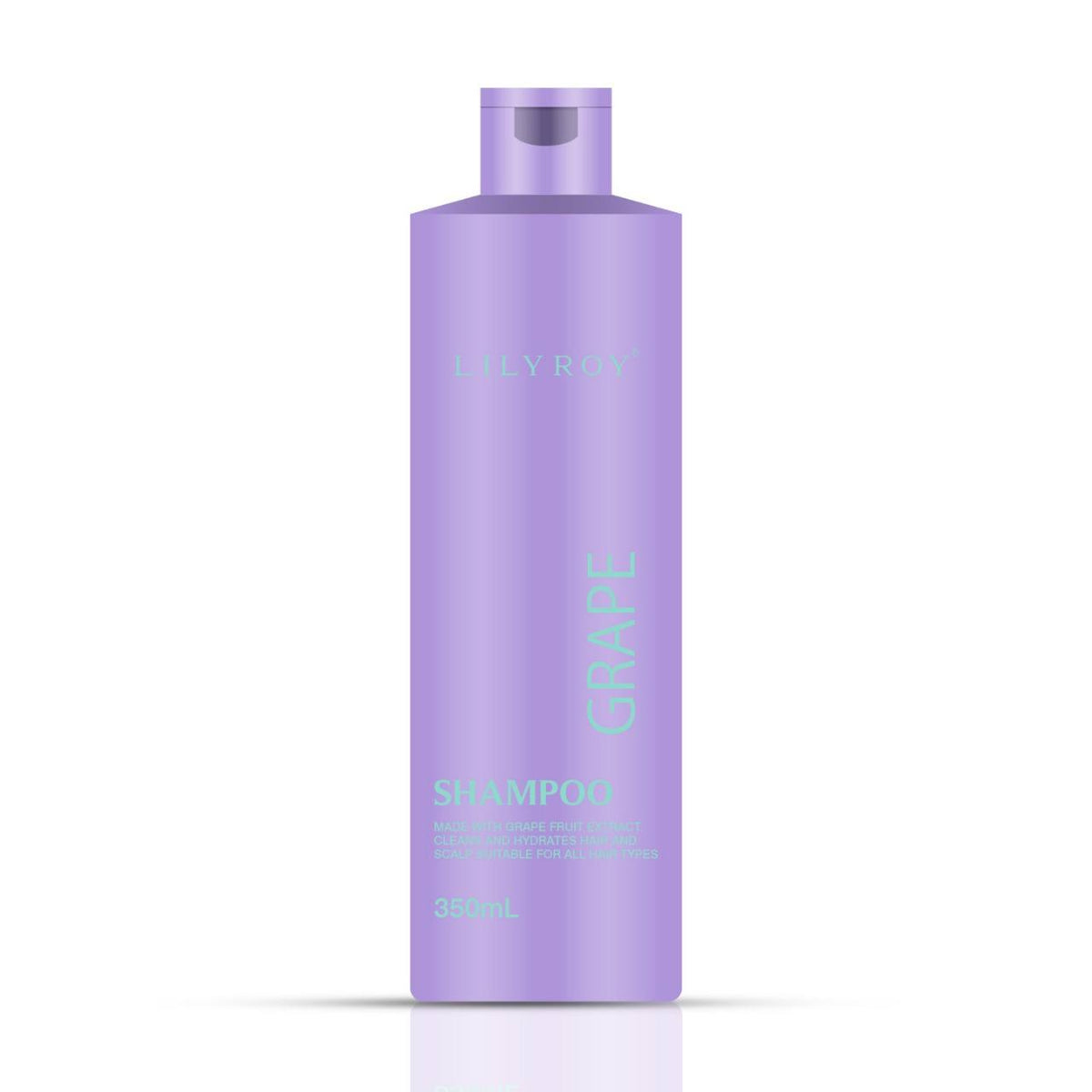 Lilyroy Grape Shampoo 350mL purple bottle