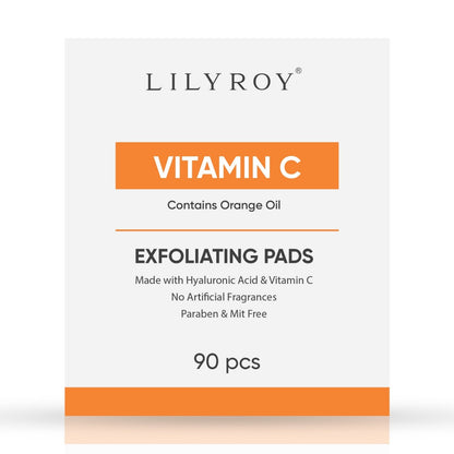 Lilyroy Vitamin C Exfoliating Pads 90 pcs