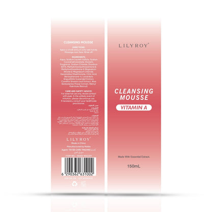 Lilyroy Vitamin A Cleansing Mousse 150ml