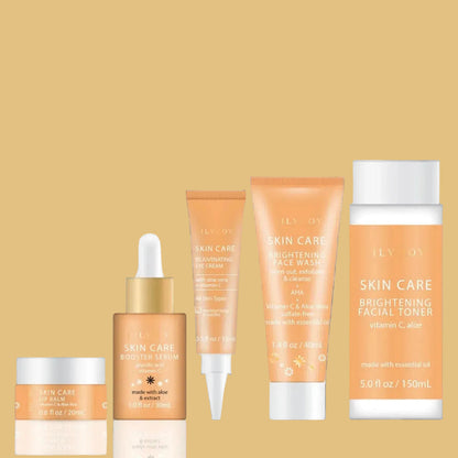 Skin Care Brightening Complete Set – 5-Piece Vitamin C Routine