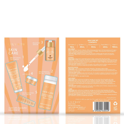 Skin Care Brightening Complete Set – 5-Piece Vitamin C Routine