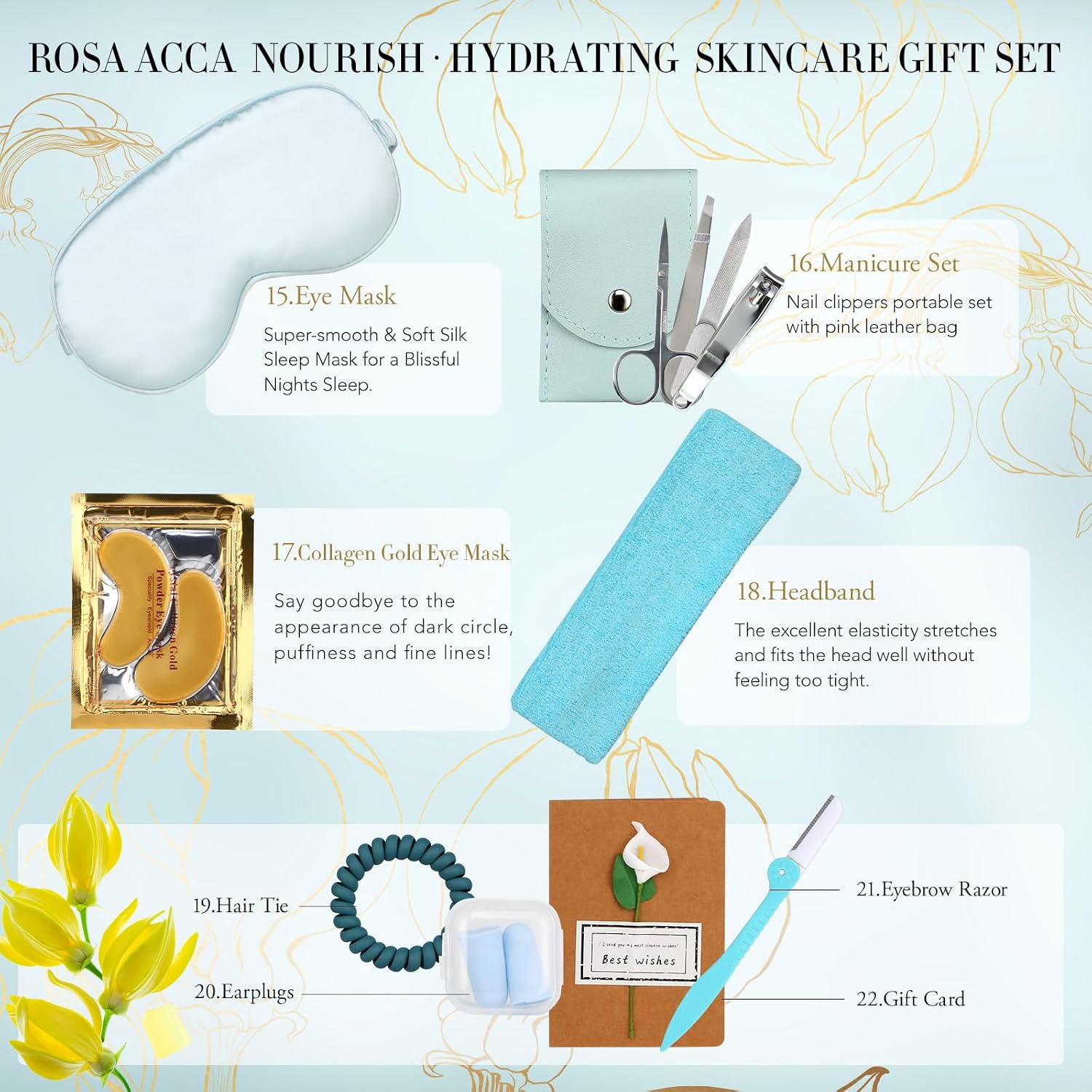 RA ROSA ACCA Gifts for Women, 28pcs