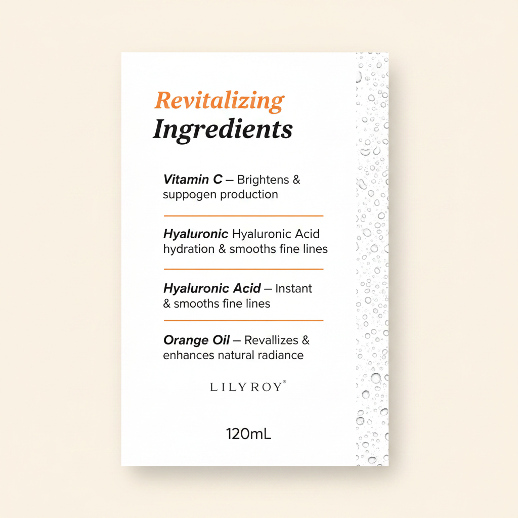 Ingredients Card