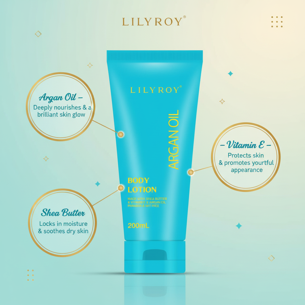 Lilyroy Argan Oil Body Lotion - Callouts
