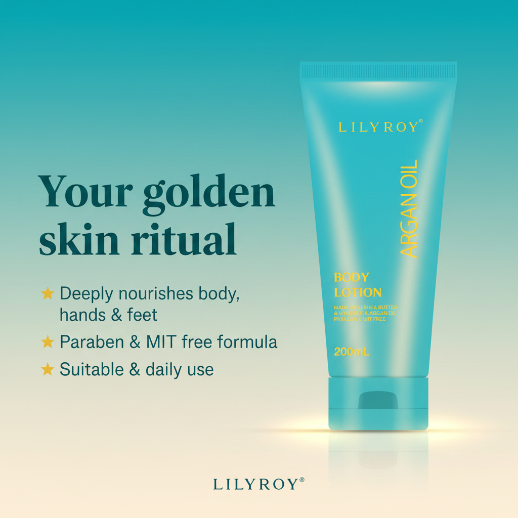 Lilyroy Argan Oil Body Lotion - Features