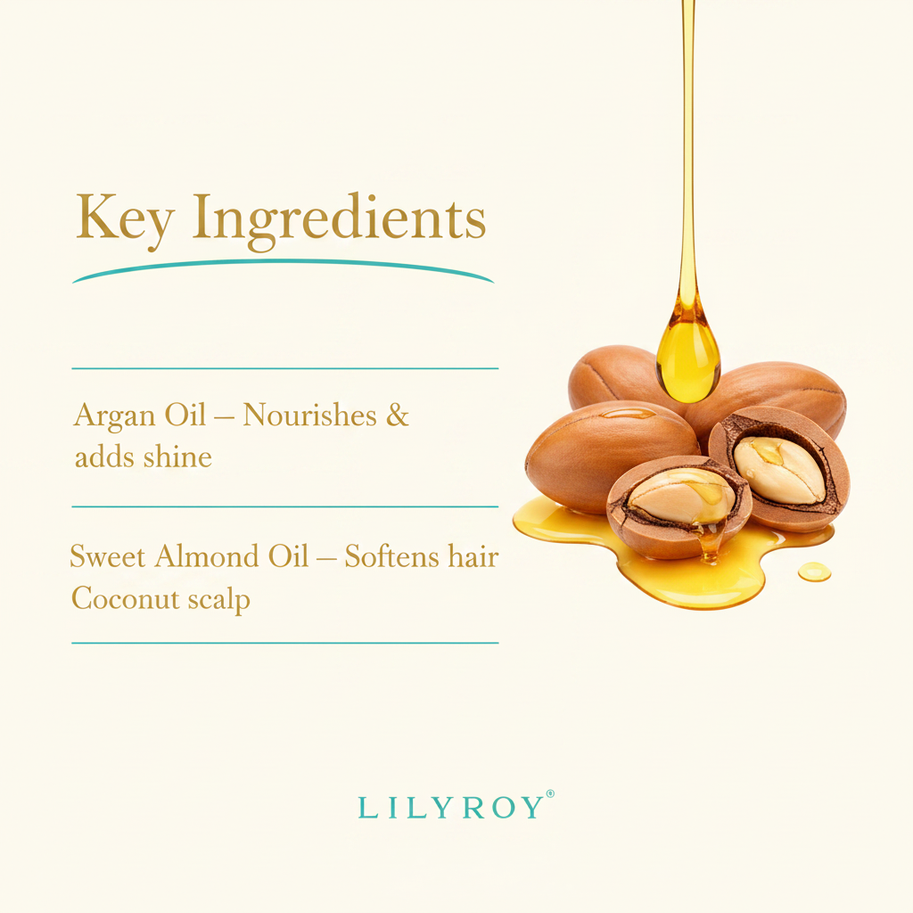 Lilyroy Argan Oil Shampoo - Ingredients