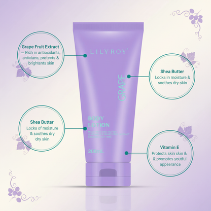 Lilyroy Grape Body Lotion - Callouts