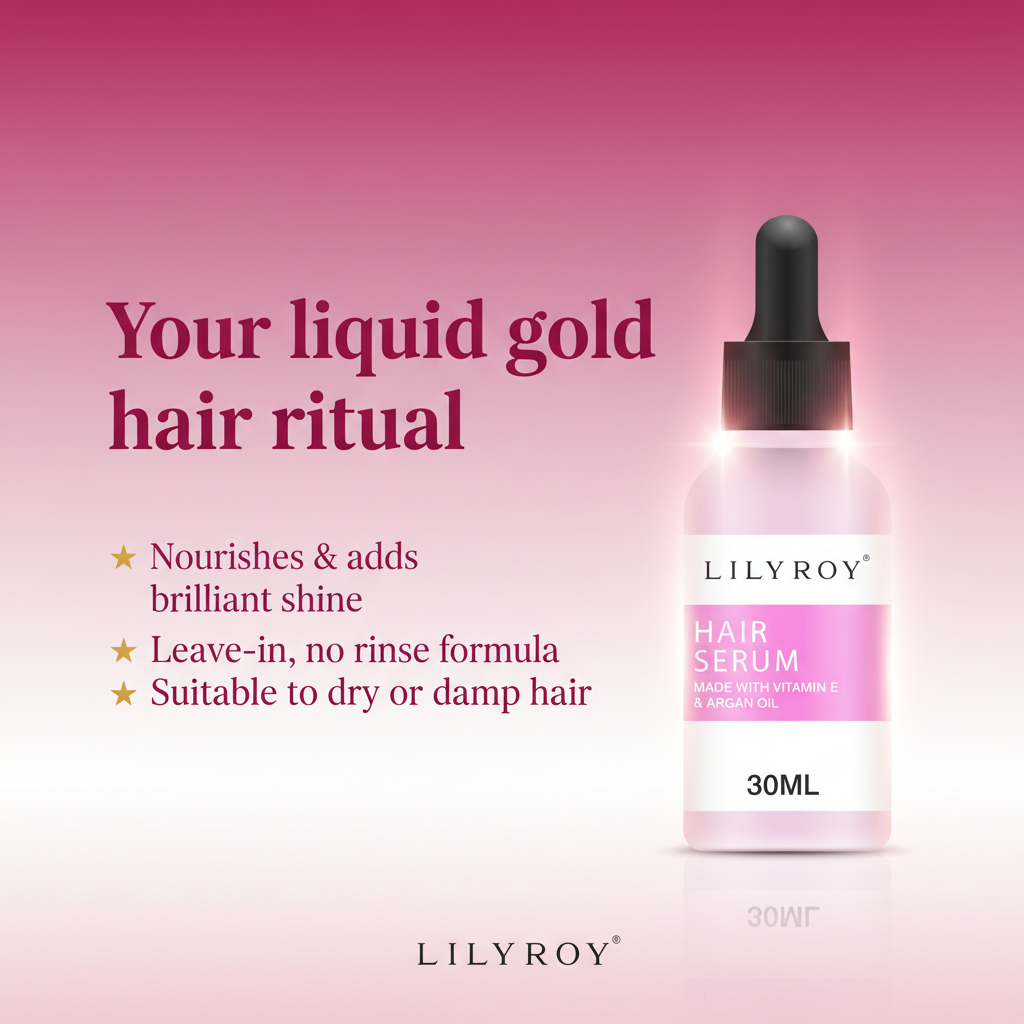 Lilyroy Hair Serum Argan Oil - Features
