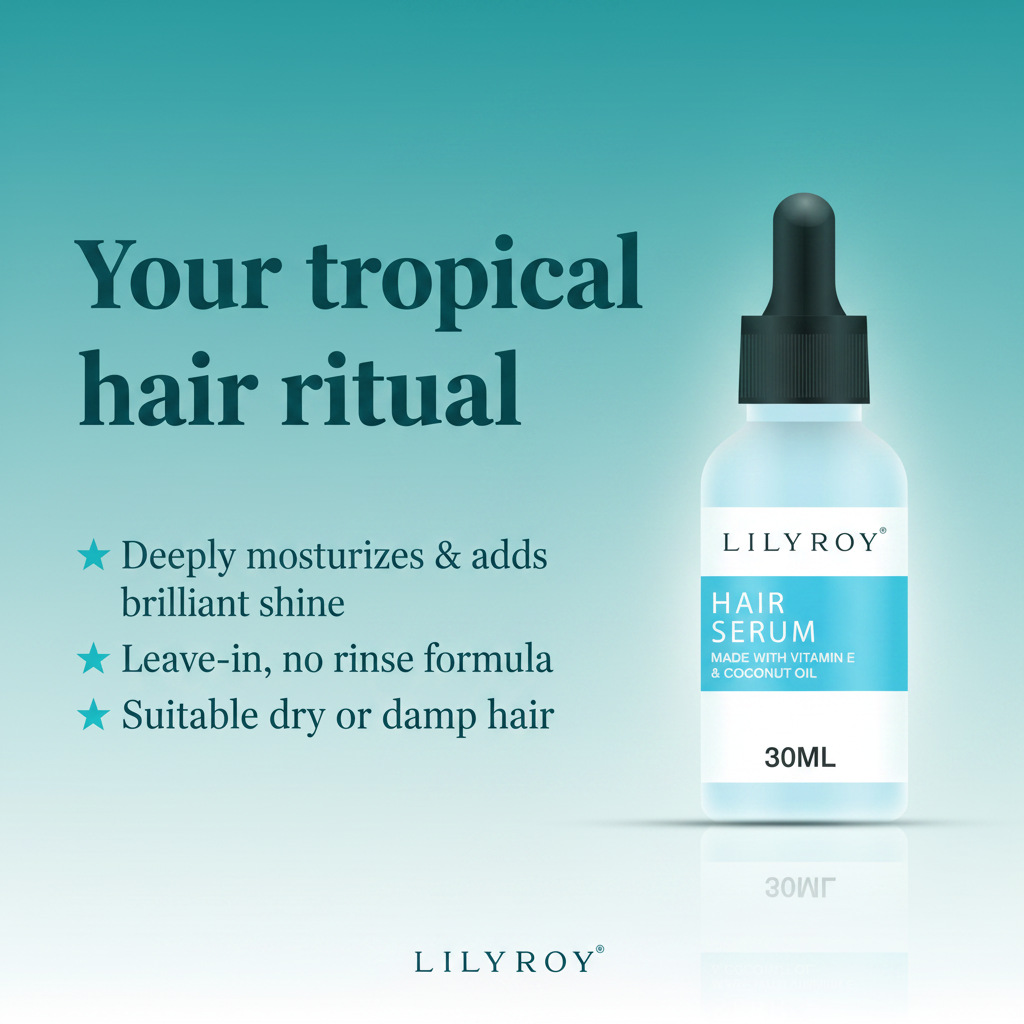 Lilyroy Hair Serum Coconut Oil - Features