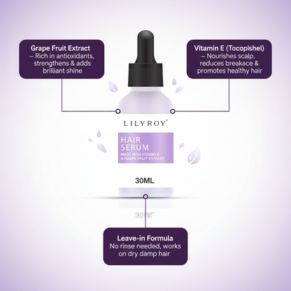 Lilyroy Hair Serum - Ingredients
