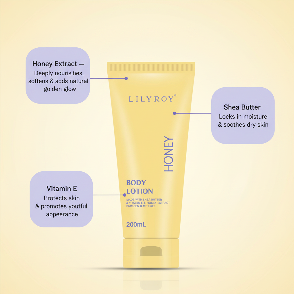 Lilyroy Honey Body Lotion - Callouts