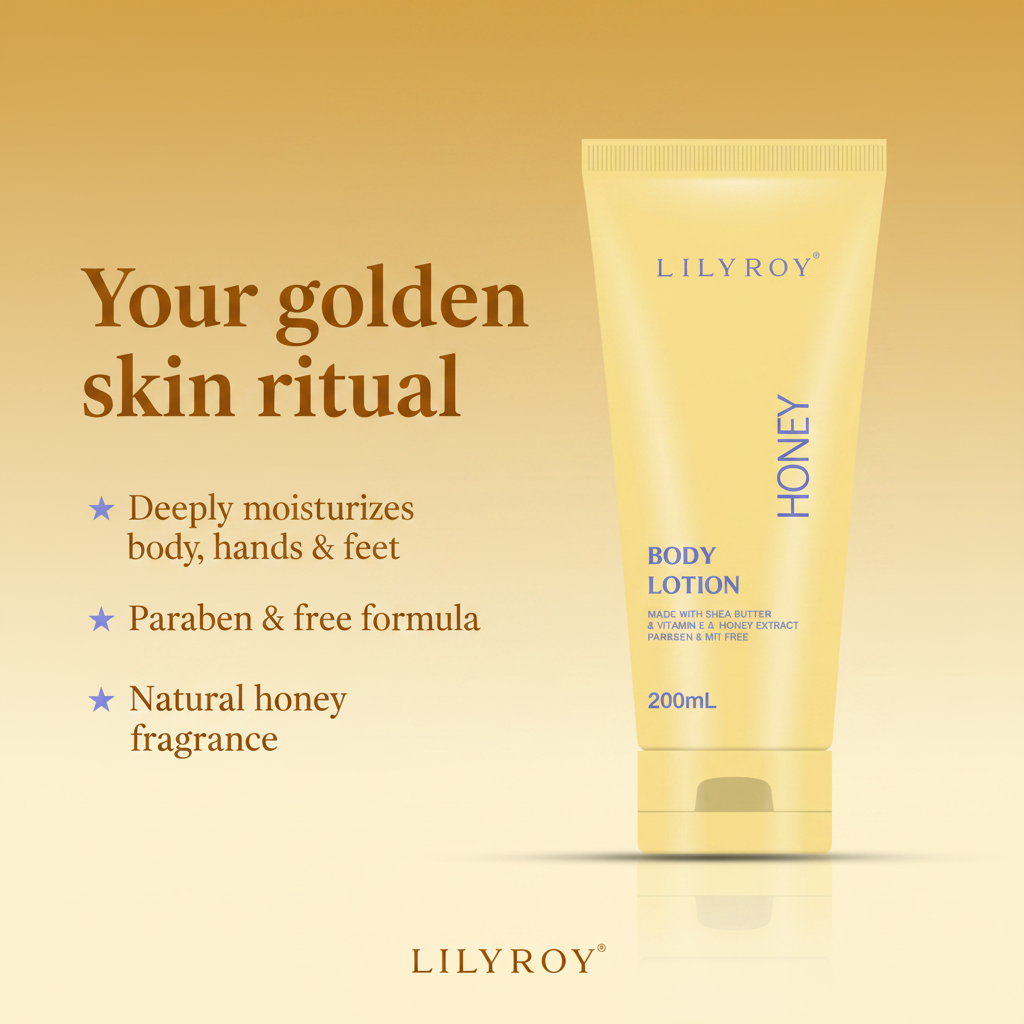 Lilyroy Honey Body Lotion - Features
