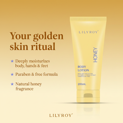 Lilyroy Honey Body Lotion - Features