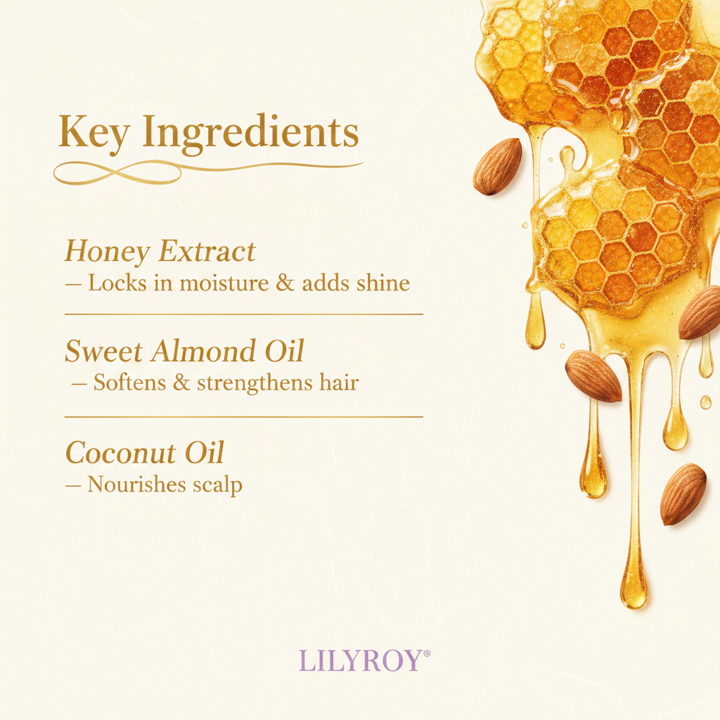 Lilyroy Honey Shampoo - Ingredients