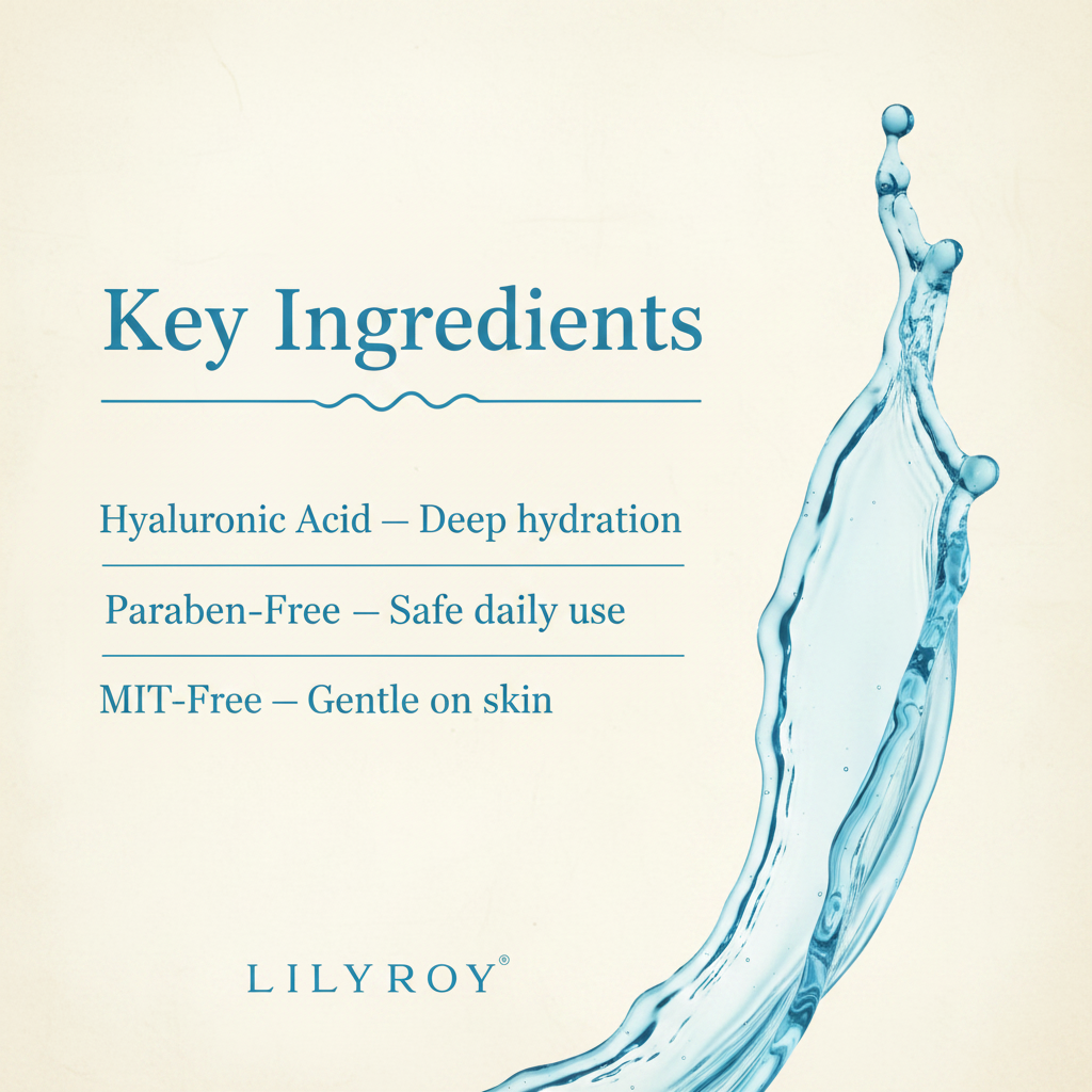Lilyroy Hydration Mask - Ingredients