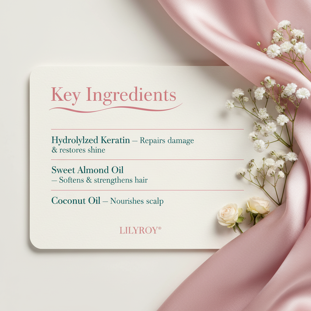 Lilyroy Keratin Shampoo - Ingredients