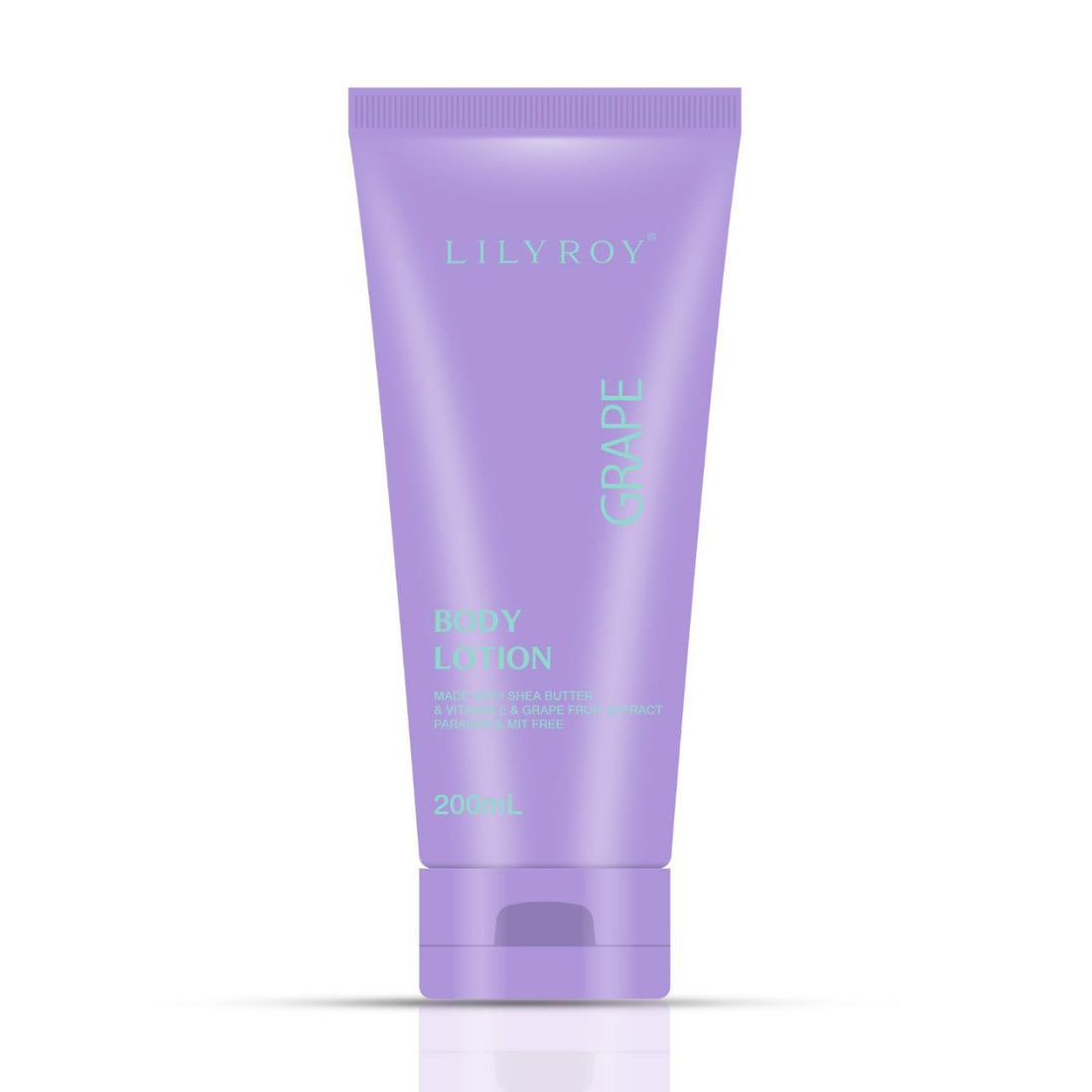 Lilyroy Grape Body Lotion 200mL purple tube