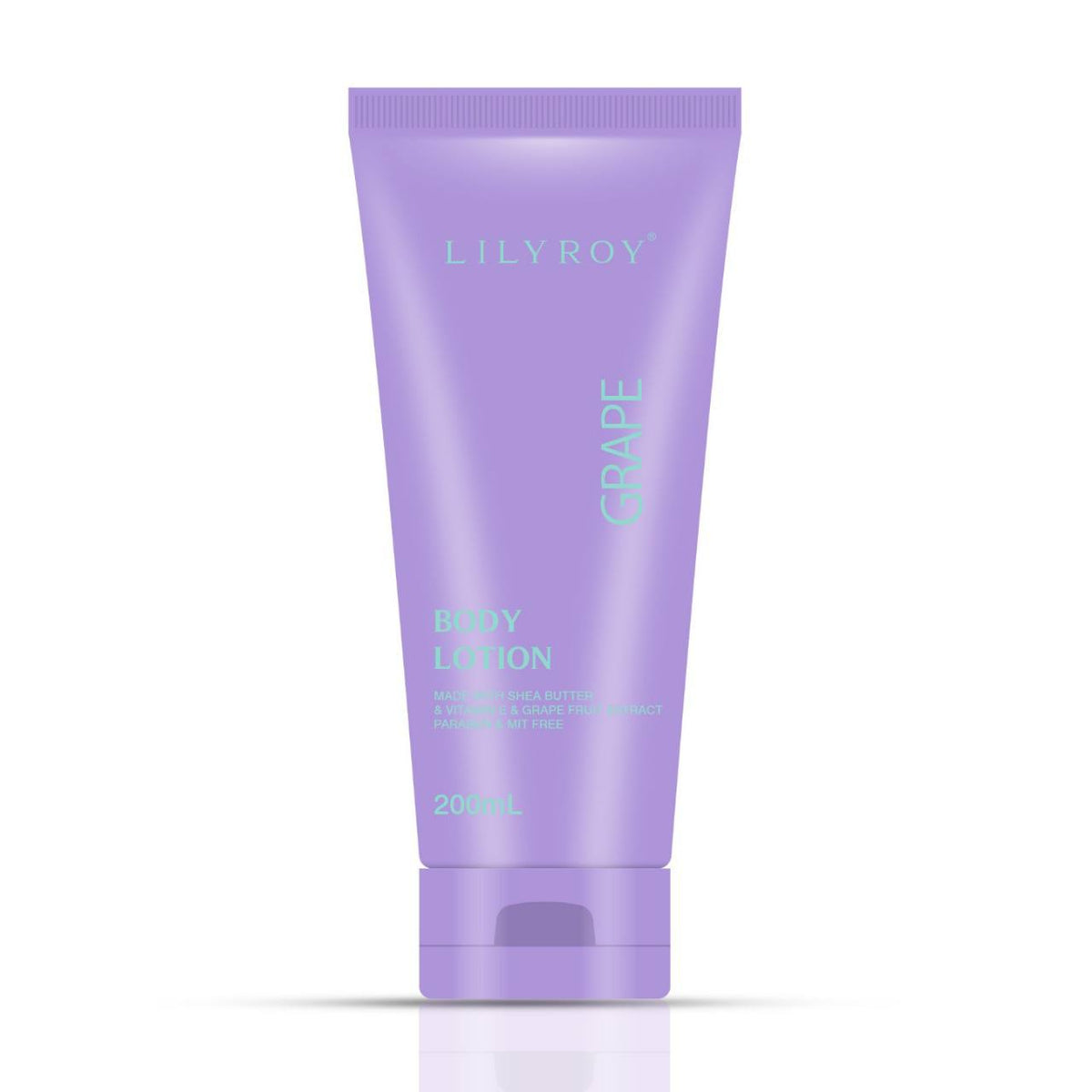 Lilyroy Grape Body Lotion 200mL purple tube