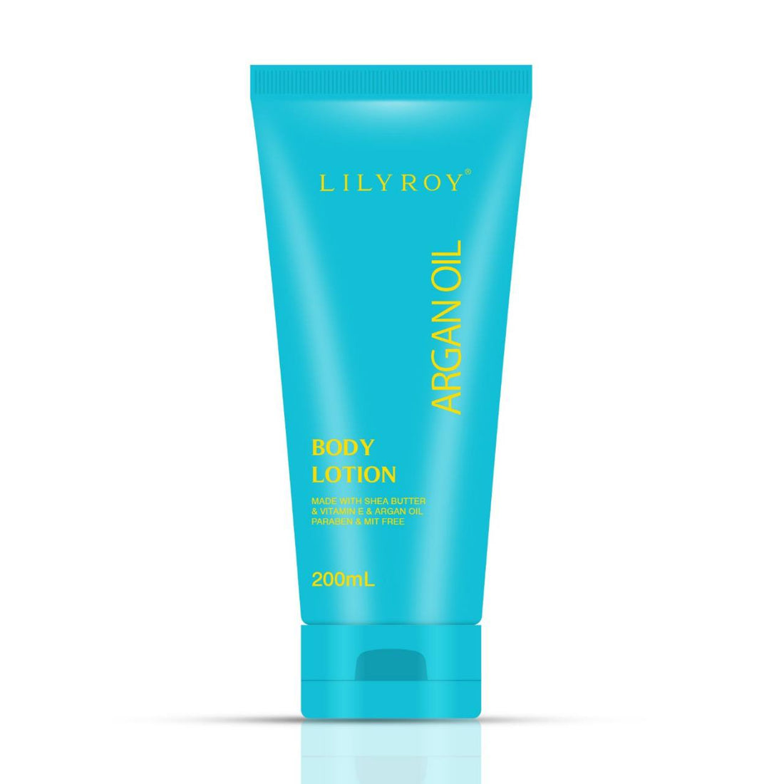 Lilyroy Argan Oil Body Lotion 200mL turquoise tube