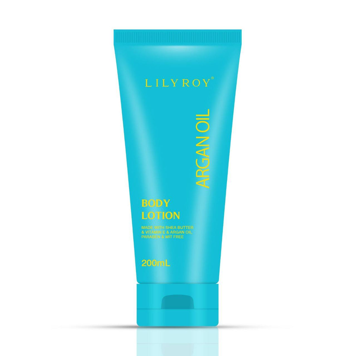 Lilyroy Argan Oil Body Lotion 200mL turquoise tube
