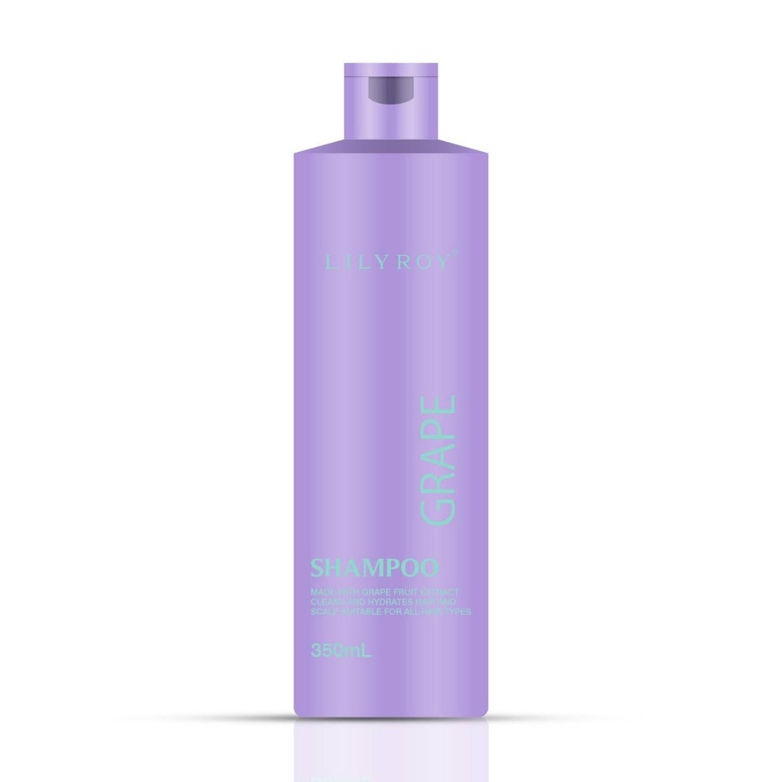 Lilyroy Grape Shampoo 350mL purple bottle