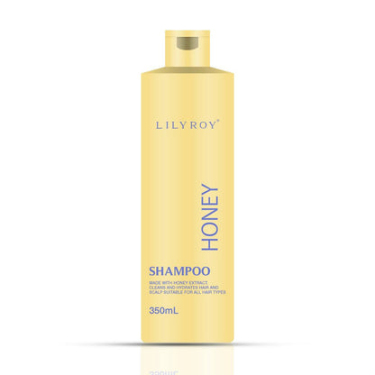 Lilyroy Honey Shampoo 350mL yellow bottle