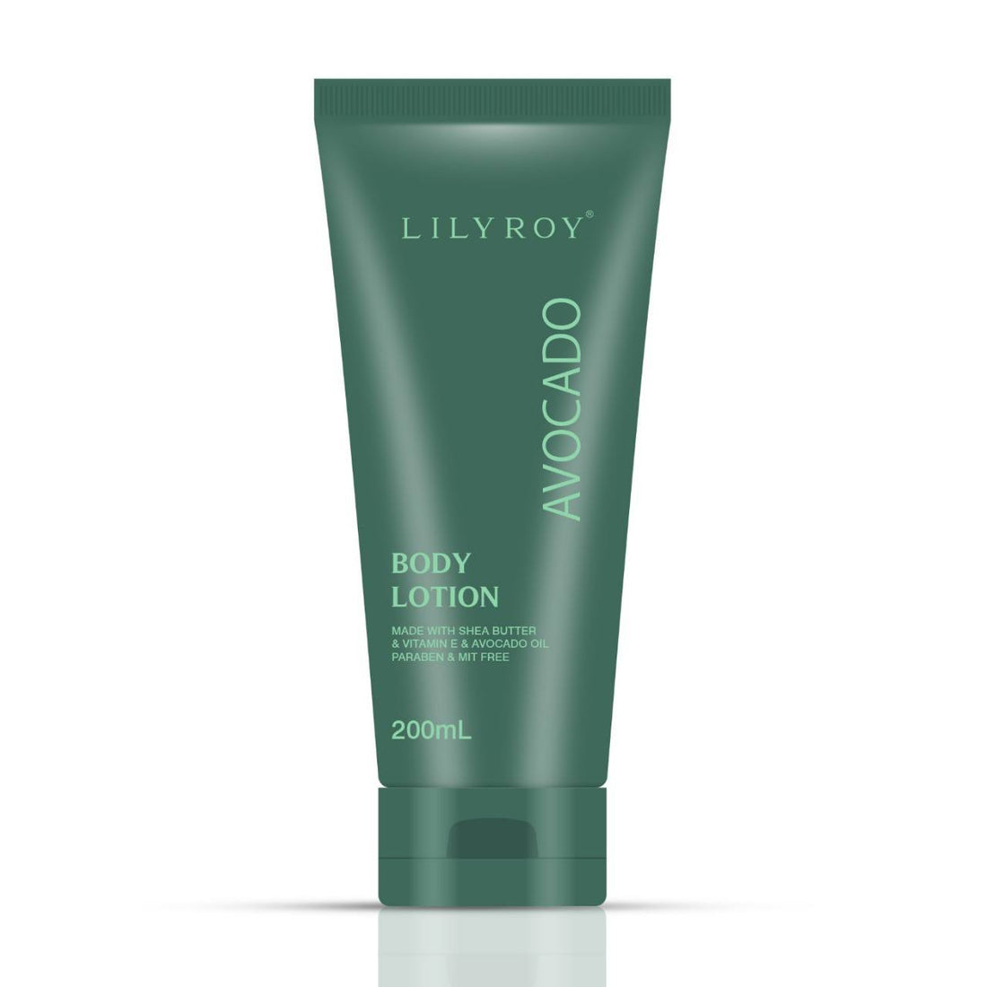 Lilyroy Avocado Body Lotion 200mL green tube